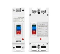 IVEKYKIBC Solar Molded Case Circuit Breaker MCCB Overload Protection Switch Protector for Solar Photovoltaic PV 1P 2P 1Pcs(100A,1P)