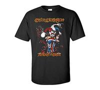 IVELLDAY Bruce Dickinson Accident of Birth 1997 Jester Album Cover T-Shirt Black M
