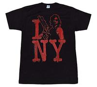IVELLDAY Escape from York I Love Ny Snake Plissken T-Shirt Black XXL