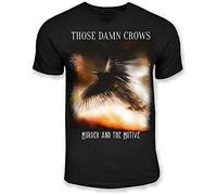IVELLDAY Those Damn Crows Murder and The Motive T Shirt Black XL