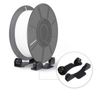Iverntech 1 Set 3D Printer Filament Spool Holder, Sheet Metal Filament Mount Rack Spool Holder for PLA, ABS, Wood, TPU, Nylon, Flexible 3D Printing Materials
