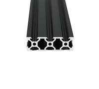 Iverntech 1PC 300mm 2060V Type European Standard Anodised Black Aluminium Profile Extrusion Linear Rail for 3D Printer and CNC DIY Laser Engraving Machine