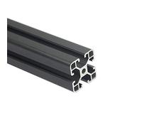 Iverntech 1pcs 1000mm 4040 European Standard Anodized Black Aluminum Profile Extrusion Linear Rail with 40 Series 8mm Slot for 3D Printer and CNC DIY Laser Engraving Machine