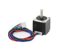 Iverntech Nema 11 Stepper Motor 28mm Body 1.8 Stepper Angle 0.8A 2 Phase 4-Lead with 50CM Cable for 3D Printer, CNC Machine and Robotics