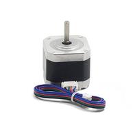 Iverntech Nema 17 Stepper Motor 42x40mm Body Bipolar 1.5A 400mN.m 2 Phase 4 Wires 1.8 ° for 3D Printer or CNC Machine with 1M Motor Cable