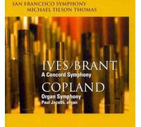 Ives Concord Sym./Copland Organ Sym - Francisco Sympho San Compact Disc