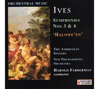 Ives: Symphonies Nos 3 & 4