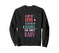 IVF Baby Math Equation Cute Infertility Embabies Sweatshirt