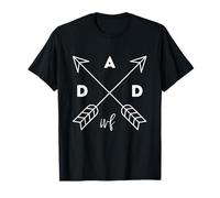 IVF Dad Fertility Fatherhood Boho Arrows Bohemian Daddy T-Shirt