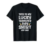 IVF Dad Pineapple This Is My Lucky Transfer Day Shirt Grunge T-Shirt