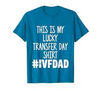 IVF Gift Warrior Dad Lucky Transfer Day Infertility T-Shirt