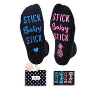 IVF Gifts for Women - Embryo Transfer Lucky Socks for Her, Infertility Support Gifts, Ivf Black, M