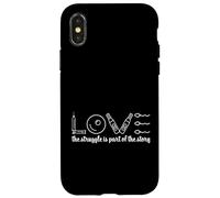 IVF Infertility Awareness Love The Struggle Case for iPhone X/XS