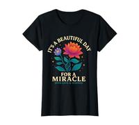 IVF - It A Beautiful Day for Miracle Floral Transfer Day T-Shirt