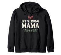 IVF Mom Fertility Warrior IVF Mama TTC Mom IVF Journey Zip Hoodie
