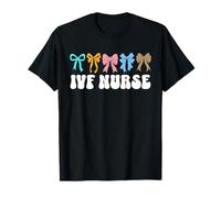 IVF Nurse In Vitro Fertilization IVF Nursing Coquette Bow T-Shirt