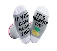 IVF Socks Gift If You Can Read This It’s Transfer Day Positive IVF Gift For Women Transfer Day (It’s Transfer Day EU)