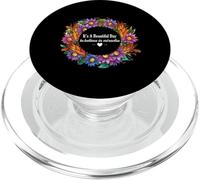 IVF Transfer Day It’s A Beautiful Day To Believe In Miracles PopSockets PopGrip for MagSafe
