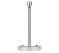 Ivilon Countertop Paper Towel Holder - Modern Bell End Minimalist Design - Color Chrome