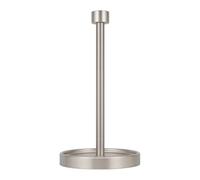 Ivilon Countertop Paper Towel Holder - Modern End Cap Minimalist Design - Color Brushed Nickel