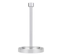 Ivilon Countertop Paper Towel Holder - Modern End Cap Minimalist Design - Color Chrome