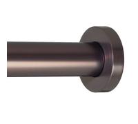 Ivilon Shower Tension Curtain Rod - Adjustable Tension Rod for Shower Curtains, Bathroom, or Windows, Easy to Install, No Drilling Required, Rustproof, Adjustable 24 to 36 Inch Oil Rubbed Bronze ORB