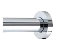 Ivilon Shower Tension Curtain Rod - Adjustable Tension Rod for Shower Curtains, Bathroom, or Windows, Easy to Install, No Drilling Required, Rustproof, Spring Loaded, Adjustable 36 to 54 Inch Chrome