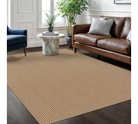 Ivissy Braided Area Rug 5x7 Ft Washable Rugs for Living Room Non Slip Bedroom Rugs Dining Room Rug Cotton Living Room Woven Floor Carpet for Nursery Playroom, Orange/Tan/Brown