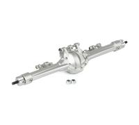 IVLAZLRG 1/10 RC Rock Crawler Aluminum Axle Black Gray Clear Compatible with Optional Overdrive Underdrive Gear SOA Compatible With Various Models(Rear Axle Clear)