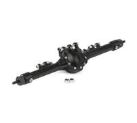 IVLAZLRG 1/10 RC Rock Crawler Aluminum Axle Black Gray Clear Compatible with Optional Overdrive Underdrive Gear SOA Compatible With Various Models(Rear Axle Black)