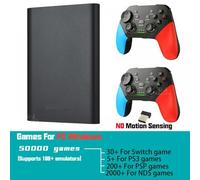IVLAZLRG 750GB Portable External Hard Drive With 50000 Retro Games Compatible With PS3 PSP Switch Plug And Play Video Game System(2P No motion B)