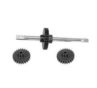 IVLAZLRG Metal Gear Set Upgrade Parts Compatible with 1/12 RC Car Gearbox Compatible With MN78 MN82 Cherokee LC79 Output Gear Driven Gear