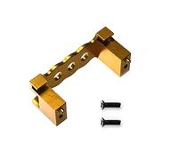 IVLAZLRG RC Car Upgrade Accessories Steering Gear Fixed Base Compatible With 144001 124016-17-18 124019 Steering Gear Seat Press Spare Parts(Golden)