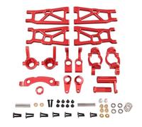 IVLAZLRG ZD Racing DBX-10 1/10 Remote Control Car Compatible Metal Upgrade Part Rocker Arm Steering Group Coupler(6-piece set R)