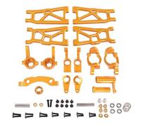 IVLAZLRG ZD Racing DBX-10 1/10 Remote Control Car Compatible Metal Upgrade Part Rocker Arm Steering Group Coupler(6-piece set G)