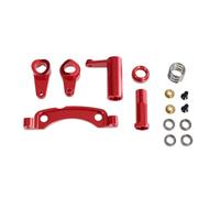 IVLAZLRG ZD Racing DBX-10 1/10 Remote Control Car Compatible Metal Upgrade Part Rocker Arm Steering Group Coupler(Direction group R)