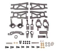IVLAZLRG ZD Racing DBX-10 1/10 Remote Control Car Compatible Metal Upgrade Part Rocker Arm Steering Group Coupler(6-piece set T)
