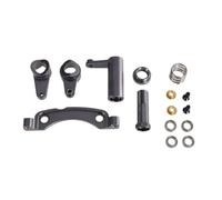 IVLAZLRG ZD Racing DBX-10 1/10 Remote Control Car Compatible Metal Upgrade Part Rocker Arm Steering Group Coupler(Direction group T)