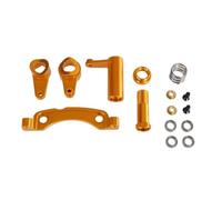 IVLAZLRG ZD Racing DBX-10 1/10 Remote Control Car Compatible Metal Upgrade Part Rocker Arm Steering Group Coupler(Direction group G)