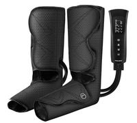 iVOLCONN Air Compression Leg Massage, Foot and Calf Massage with Heat and Vibration, 6 Modes 3 Intensity Memory Method, Foot Massager for Vericose Veins, Muscle Fatigue, Cramps, Inflation and edem