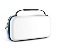 ivoler Carry Case for Nintendo Switch 2 (2025 Model) - Protective Portable Hard Shell Pouch Carrying Travel Game Bag - White