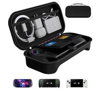 ivoler Carrying Case for Lenovo Legion Go S/ASUS ROG Xbox Ally/Xbox Ally X, Console Travel Protective Hard Shell Handbag EVA Storage Pouch with Mesh Pocket Stores The Accessories