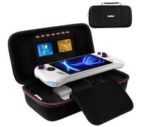 ivoler Carrying Case for Nintendo Switch 2 2025 / ROG Ally X / ASUS ROG Ally 7 pulgadas 2023, Console Travel Protective Hard Shell Handbag EVA Storage Pouch with Mesh Pocket Stores The Accessories