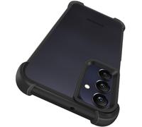 ivoler Case for Samsung Galaxy A25 5G, Military Standard Drop Protection & Corner Protection, Shockproof Mobile Phone Case, Translucent Matte Back, Scratch-Resistant Skin-Touch Protective Case, Black