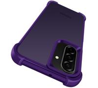 ivoler Case for Samsung Galaxy A26 5G, Military Standard Drop Protection & Corner Protection, Shockproof Mobile Phone Case, Translucent Matte Back, Scratch-Resistant Skin-Touch Protective Case, Dark