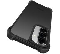 ivoler Case for Samsung Galaxy A56 5G, Military Standard Drop Protection & Corner Protection, Shockproof Mobile Phone Case, Translucent Matte Back, Scratch-Resistant Skin-Touch Protective Case, Black