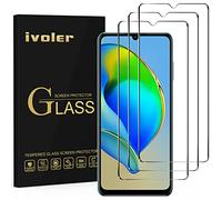 ivoler Pack of 3 Tempered Glass Screen Protectors for ZTE Blade V40 Vita/ZTE Blade A72 4G / Wiko 10, 9H Hardness Tempered Glass, HD Clear Screen Protector, Anti-Scratch Film, Anti-Bubble