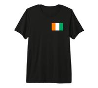 Ivorian Flag of Ivory Coast (Côte D'Ivoire) Premium T-Shirt