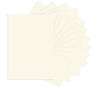 Ivory A4 Card 250gsm - 60 Sheets Heavyweight Craft Card for Printing, Art, Origami, DIY, Scrapbooking & Crafts - Compatible with Inkjet & Laser Printers (297 x 210mm)