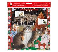 Ivory Cats by Lesley Anne Ivory: An American Christmas advent calendar (with stickers)